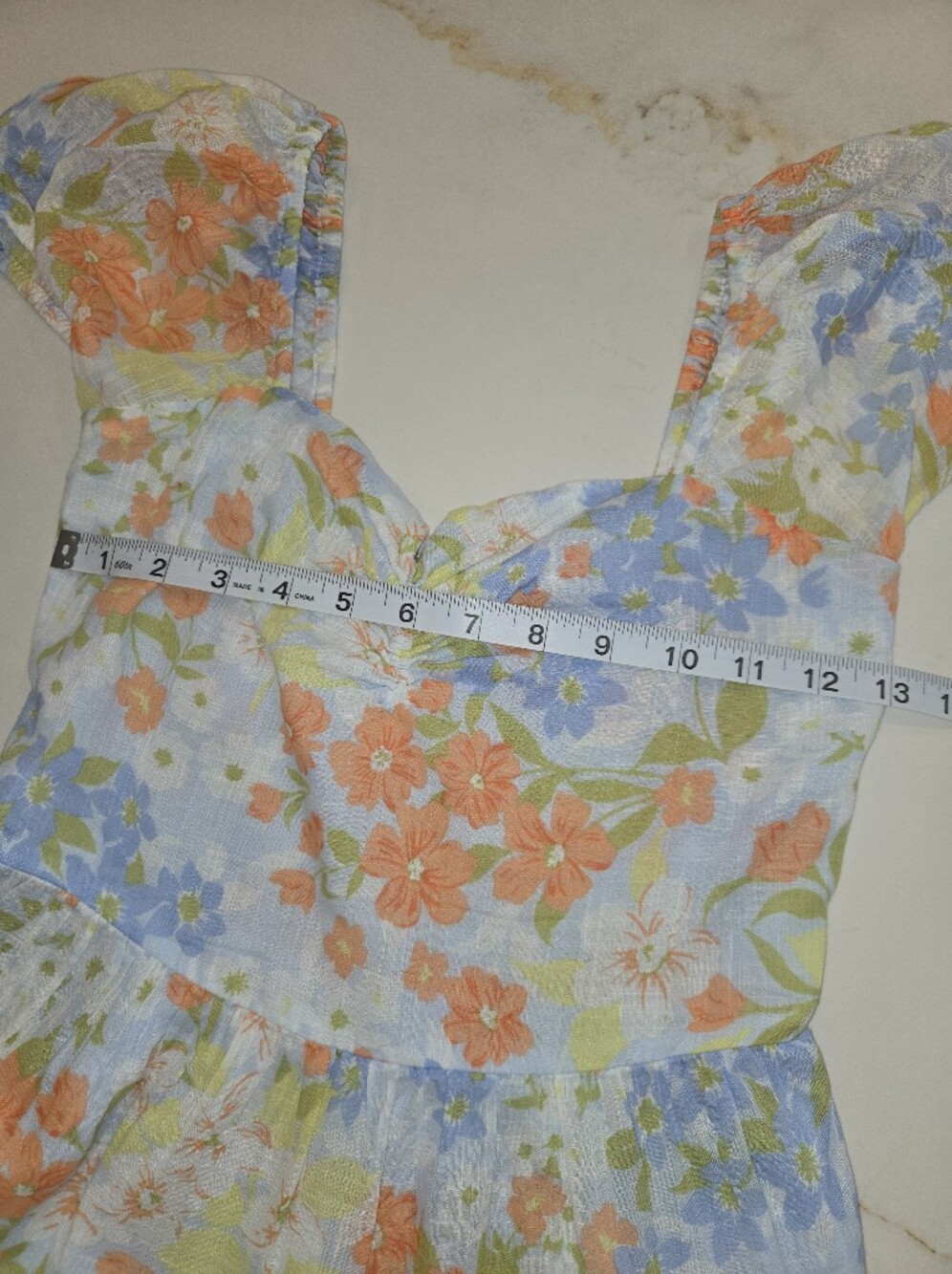 SUNRISE DRESS in White Multi - Picture 6 of 9